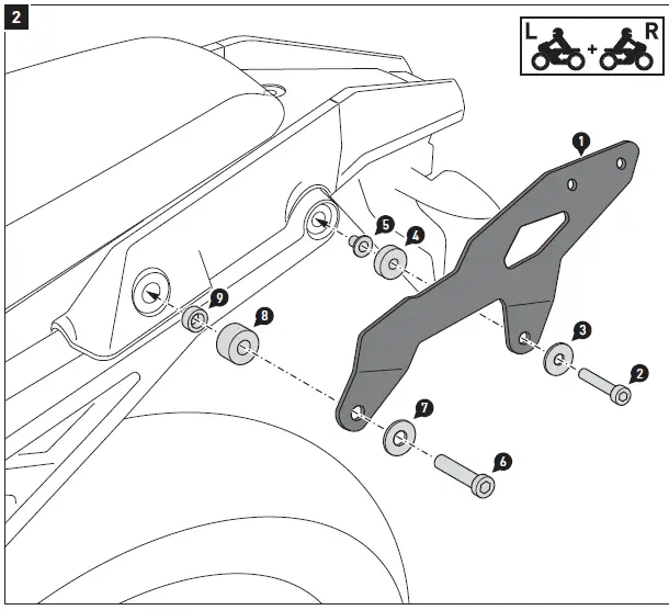 SW-MOTECH GPT.13.849.70000 S Trax Adv Tuareg 660 Top Case Kit Grey-3