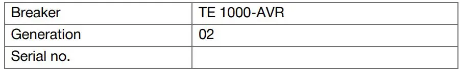 HILTI 1000-AVR Cordless Breaker Hammer Tool Instruction Manual - Product information