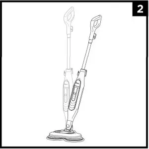 USING YOUR STEAM AND SCRUB MOP