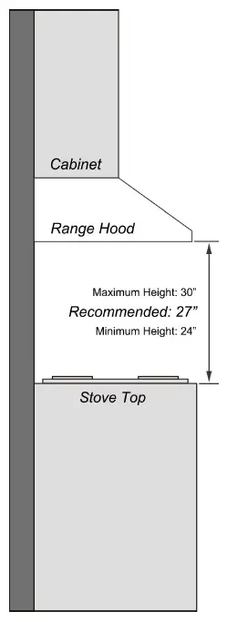 Empava EPV-30RH11 30 Inch 500 CFM Ducted Under the Cabinet Range Hood fig 1