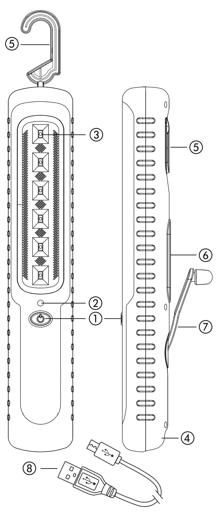 HL 300 AD Rechargeable LED Hand Lamp Overview