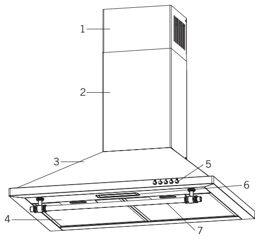 RANGEmaster-Standard-Cooker-Hood-FIG-1