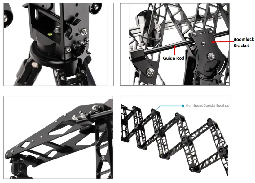 PROAIM JB-SCSR 01 Scissor 17ft Telescopic Camera Jib Crane - Assembling 12