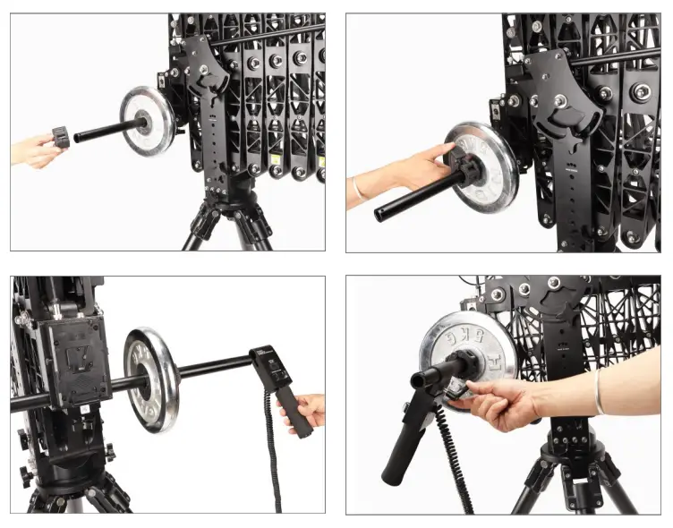 PROAIM JB-SCSR 01 Scissor 17ft Telescopic Camera Jib Crane - Assembling 14