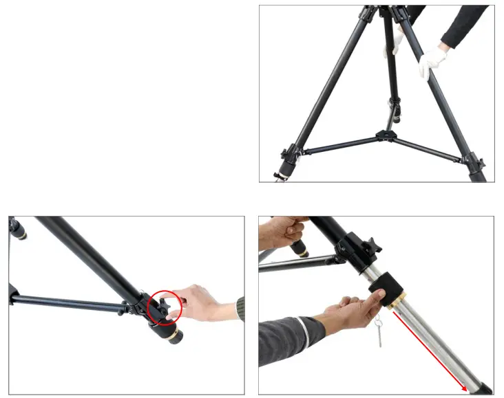 PROAIM JB-SCSR 01 Scissor 17ft Telescopic Camera Jib Crane - Assembling 3