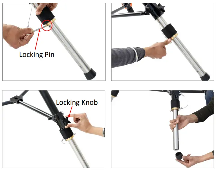 PROAIM JB-SCSR 01 Scissor 17ft Telescopic Camera Jib Crane - Assembling 4