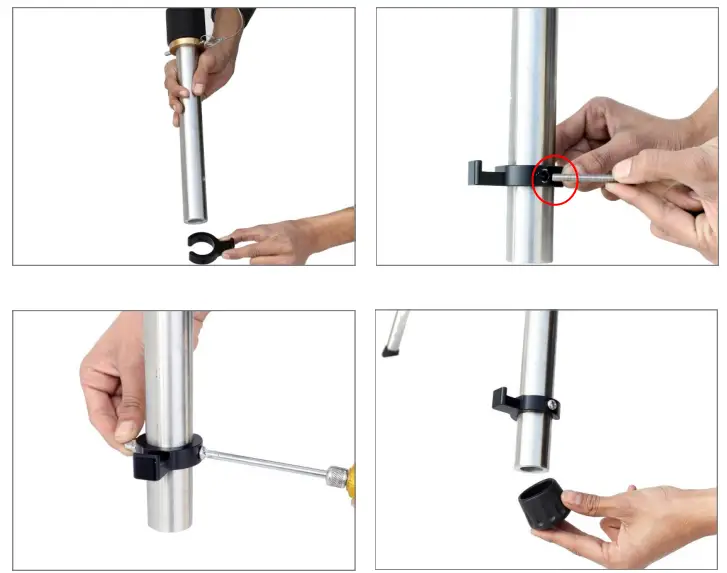 PROAIM JB-SCSR 01 Scissor 17ft Telescopic Camera Jib Crane - Assembling 5