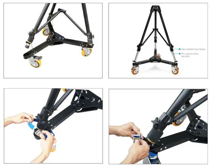 PROAIM JB-SCSR 01 Scissor 17ft Telescopic Camera Jib Crane - Assembling 6