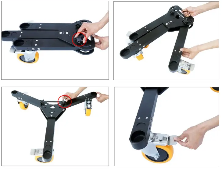 PROAIM JB-SCSR 01 Scissor 17ft Telescopic Camera Jib Crane - Assembling