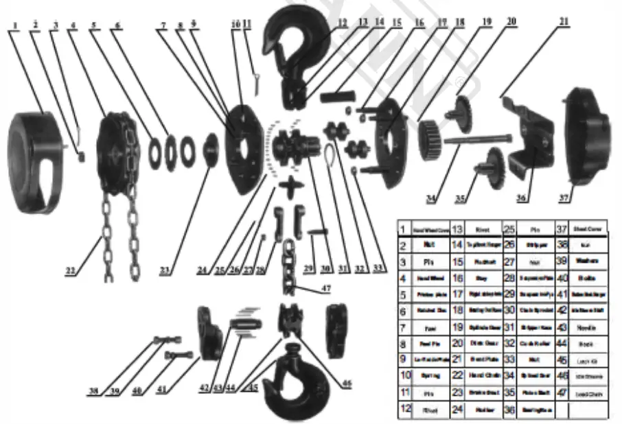 BORMANN BPA9130 Electric Hoist - 1