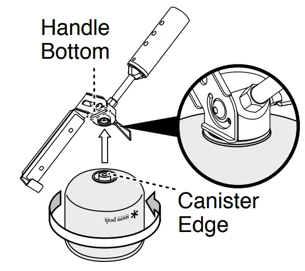 Snow Peak GT-120 GigaPower Folding Torch FIG 2