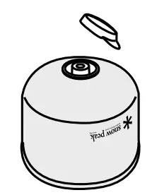 Snow Peak GT-120 GigaPower Folding Torch FIG 22