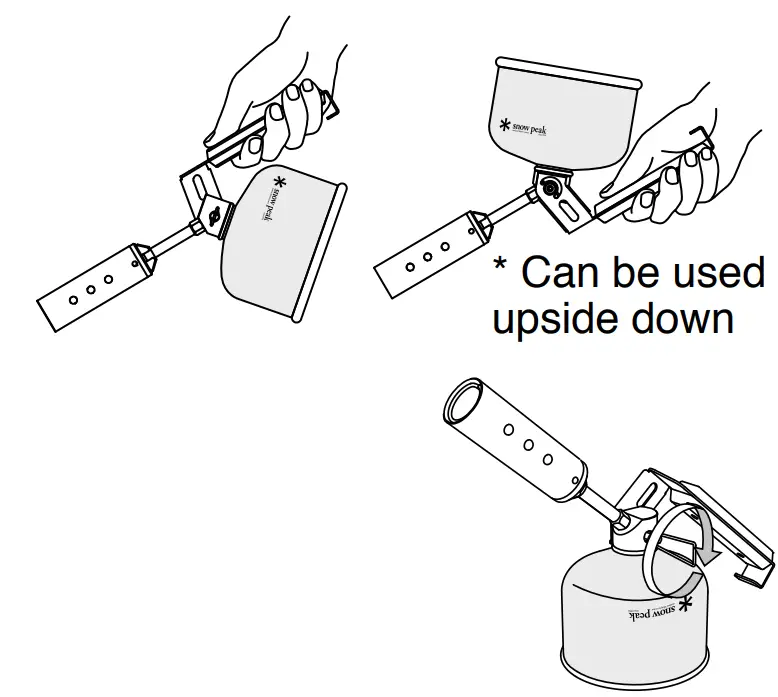 Snow Peak GT-120 GigaPower Folding Torch FIG 4