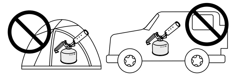 Snow Peak GT-120 GigaPower Folding Torch FIG 6