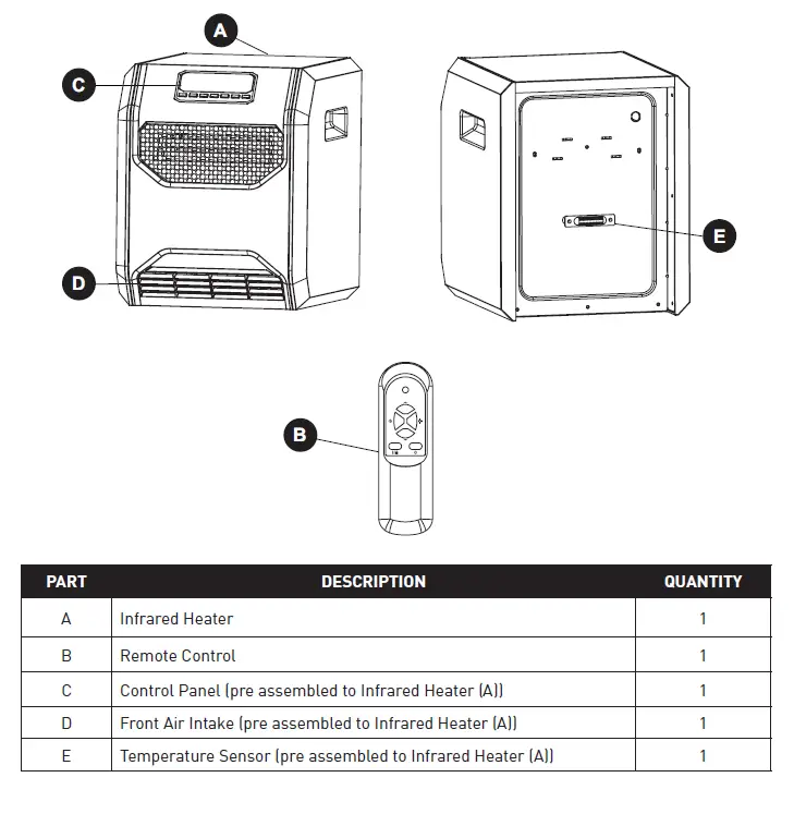 Lifesmart-HT1269UV-Infrared-Quartz-Heater-with-UV-Light-FIG-1