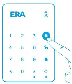 ERA PROTECT Wireless Touch Keypad User Manual - ARMING ALARM