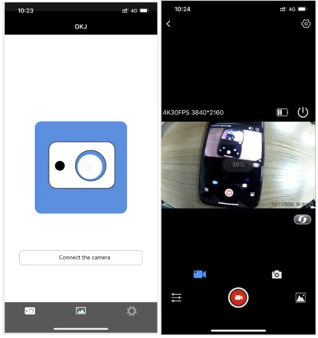 okejeye OK900 Action Camera - ake photo