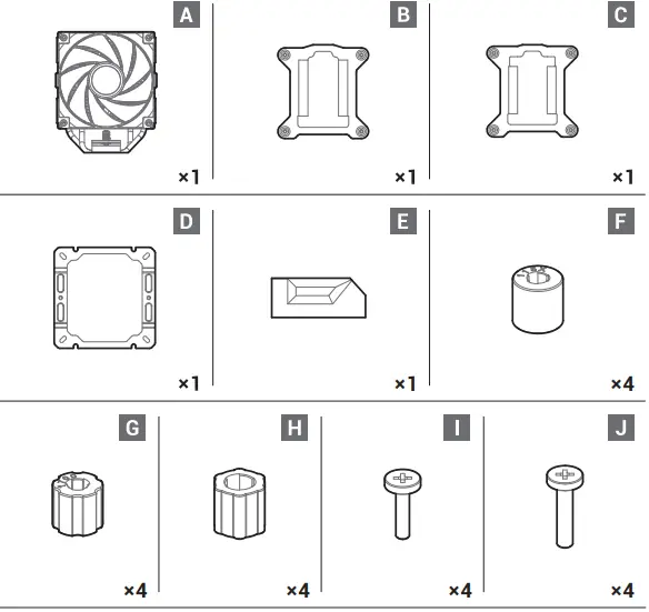 DEEPCOOL-AG400-Single-Tower-CPU-Cooler-fig-1