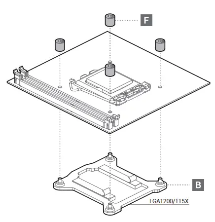 DEEPCOOL-AG400-Single-Tower-CPU-Cooler-fig-2