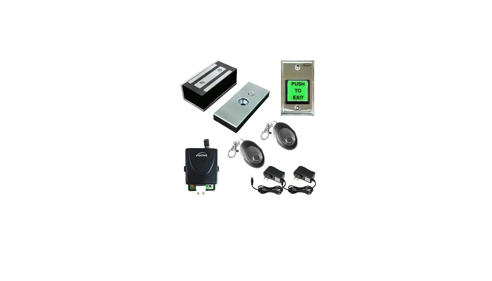 Fpc Security Fpc-5374 One Door Access Control Out Swinging Door 120lbs Small Maglock Kit Instructions