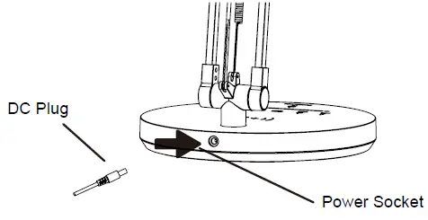 MG ML0YIS1A Portable LED Desk Lamp with Wireless Charger-5
