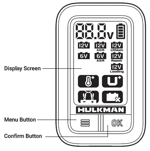 HULKMAN Sigma 1 Amp Automatic Car Battery Charger and Maintainer - fig 1