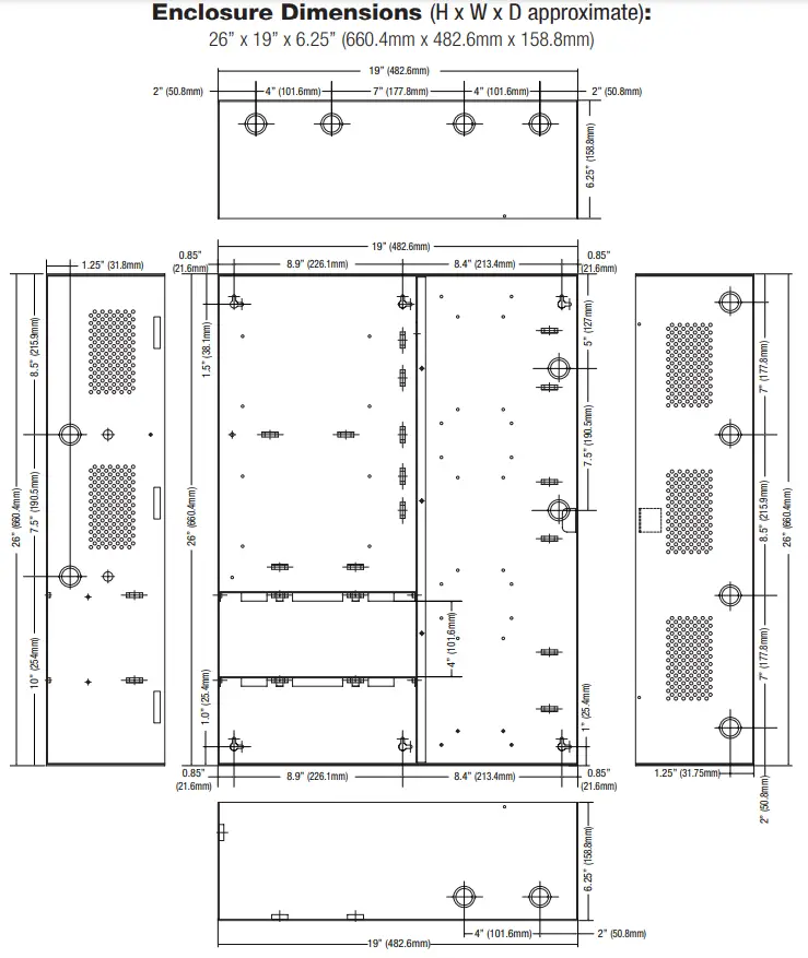 Altronix Maximal FD Series Dual Power Supply Access Power Controllers - fig 6