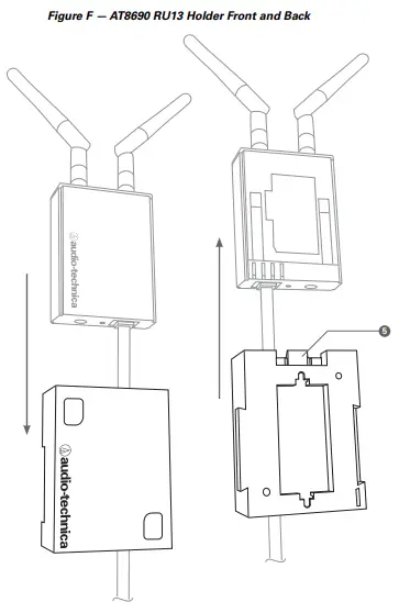 Audio-Technica ATW1311 Wireless Microphones and Transmitters (6)