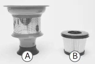 DOMO DO1001SV Upright Vacuum Cleaner B10