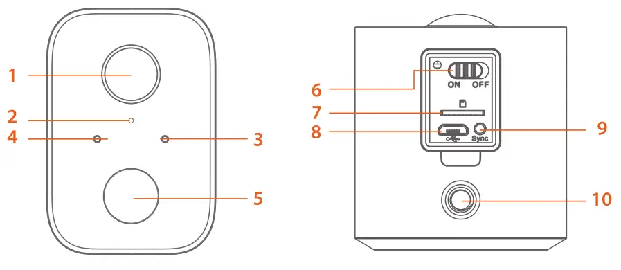 NEXXT SOLUTIONS NHC 0640 Smart Wifi Battery Camera - fig