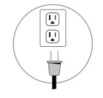 FIG 6 TURNING ON YOUR TV