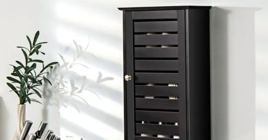 Gymax Gym09802 Wall Mounted Bathroom Cabinet User Manual