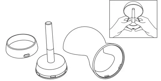 xoopar XP71032 Mr Bio Tiful Lamp - Detachable