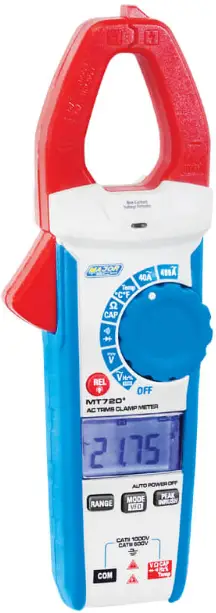 MAJOR TECH MT720 AC TRMS Clamp Meter