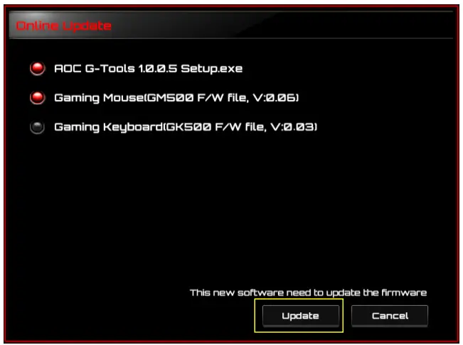 AOC GK500 Mechanical Gaming Keyboard - Figure 14