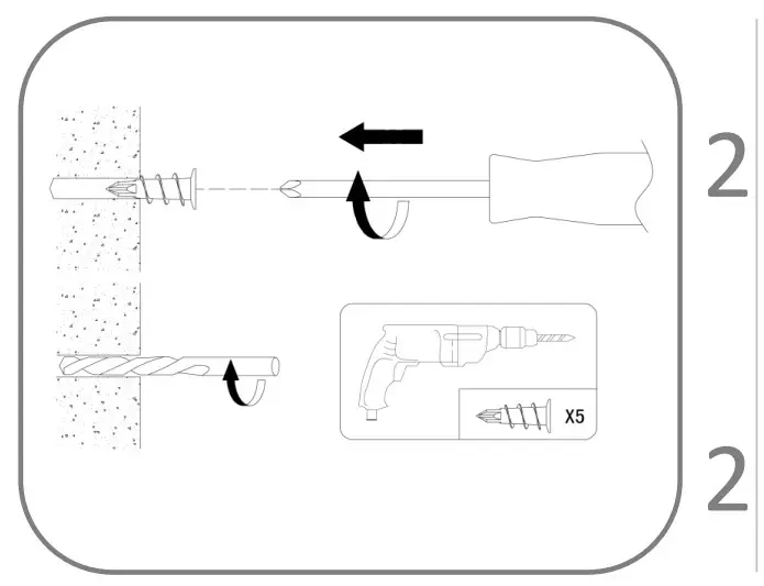 WELLFOR 6028 Large Rectangular Frameless LED Anti-Fog Wall Mount Bathroom Vanity Mirror - Figure 3