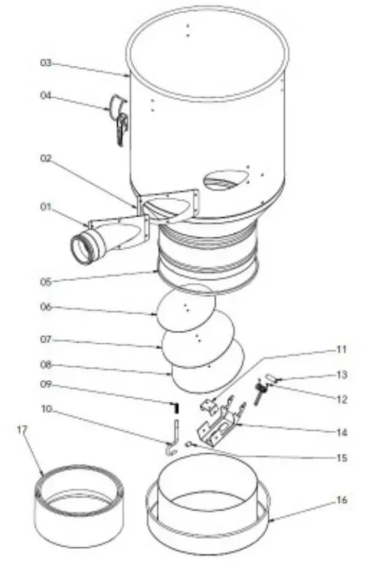 DiamaPro SYSTEM TVX A Industrial Vacuum - WIRING DIAGRAM 2
