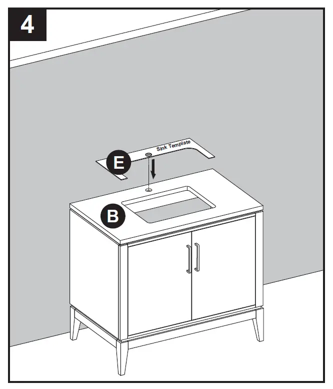 Eviva 2483VA-36-201 36-IN VANITY WITH TOP 6