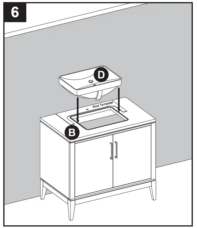 Eviva 2483VA-36-201 36-IN VANITY WITH TOP 8