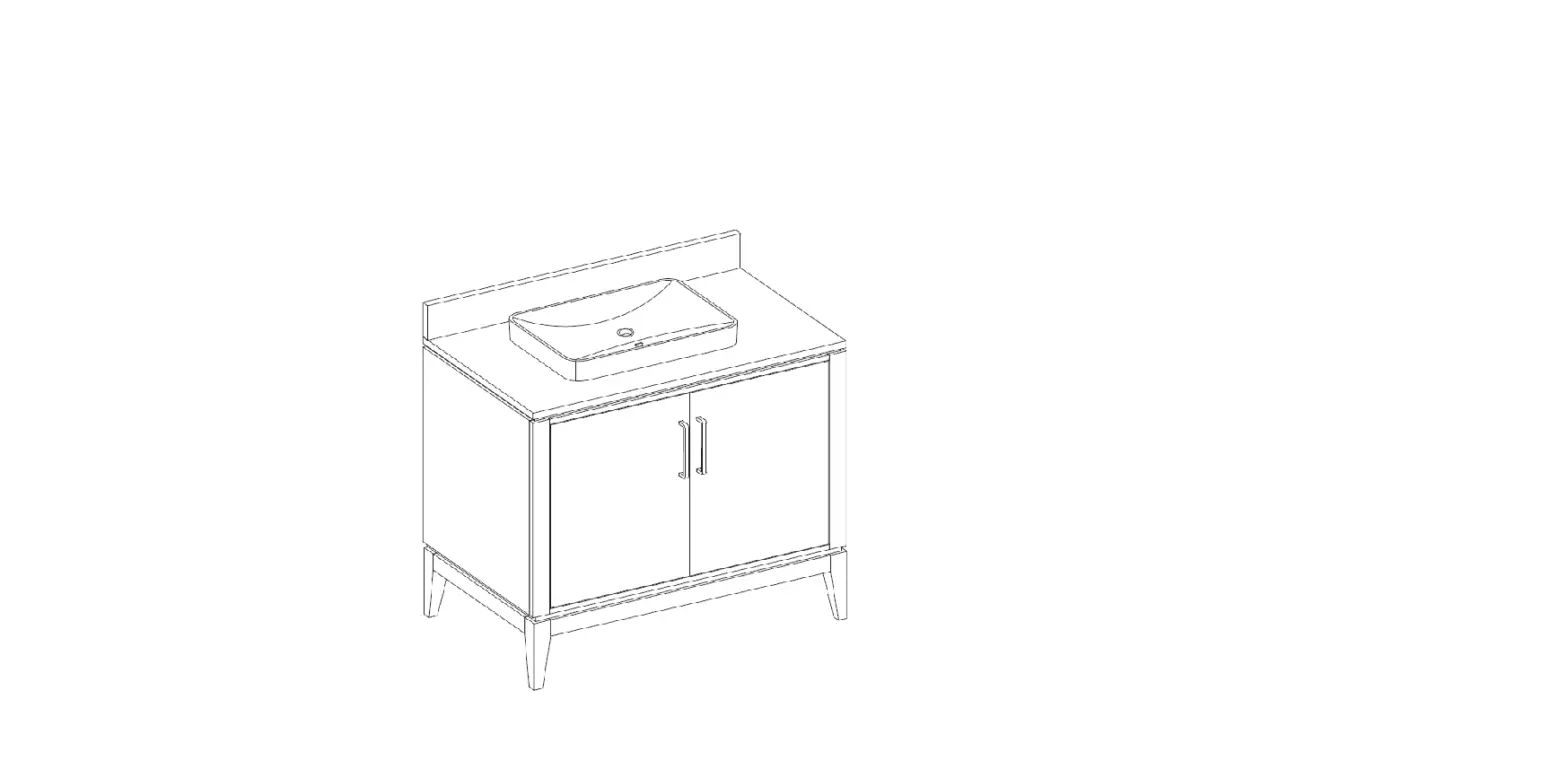 Eviva 2483va-36-201 36-in Vanity With Top Instructions