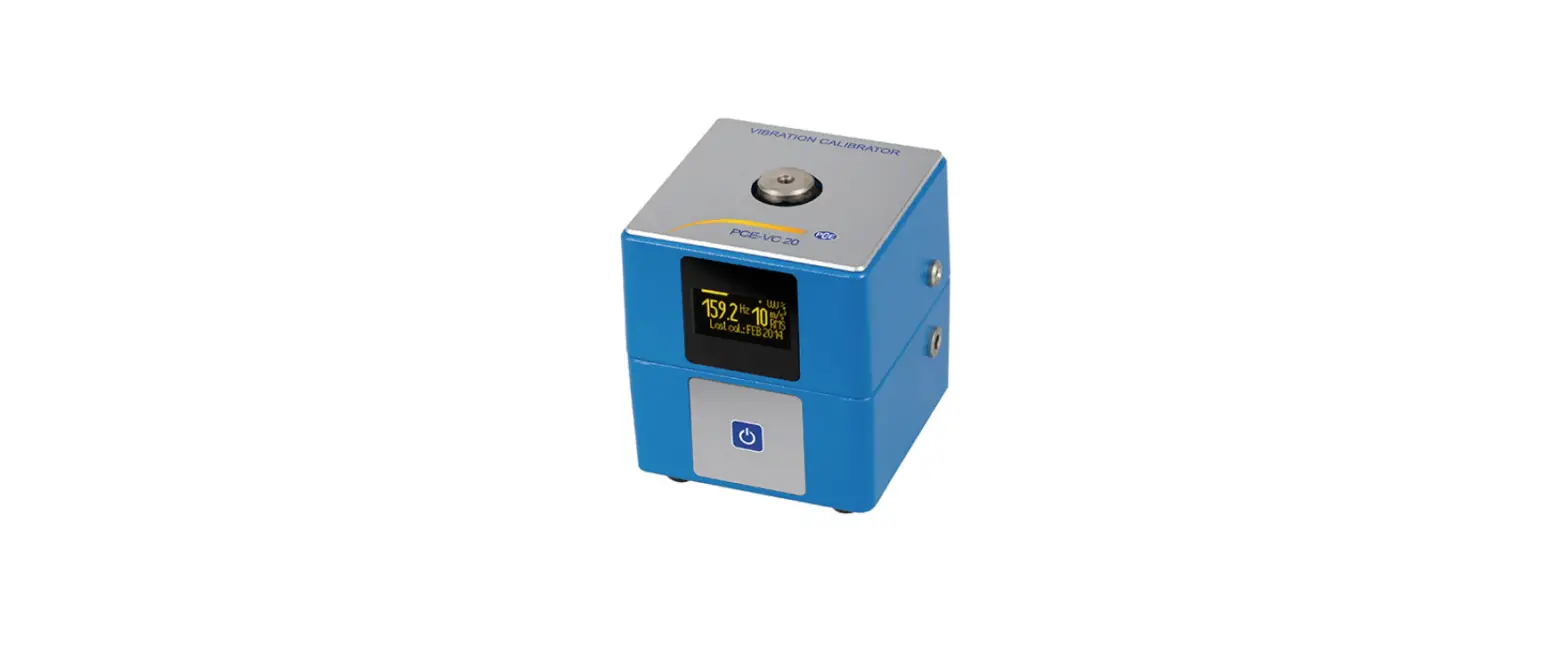 Pce-vc 20 Vibration Process Calibrator User Manual