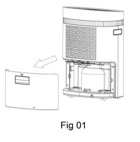 nabaidun PD30-WAE-F Dehumidifier - fig 1