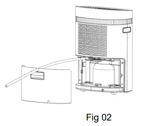nabaidun PD30-WAE-F Dehumidifier - fig 2
