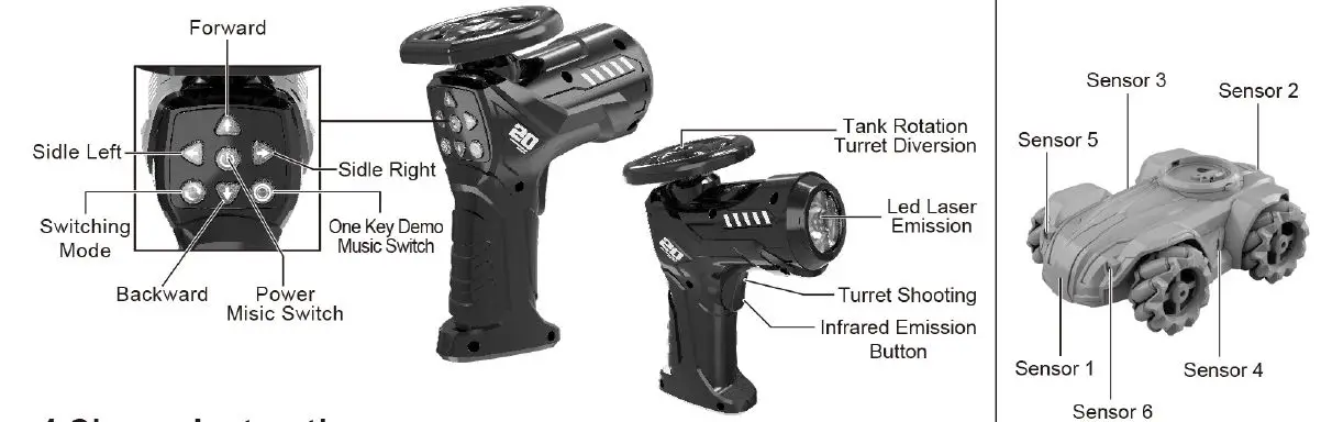 Qijun-Toys-Industry-1836-Infrared-Sensing-Remote-Control-Tank-FIG-4