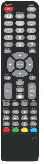 SONIQ E24FB40A 24 FHD LED LCD TV -REMOTE CONTROLLER