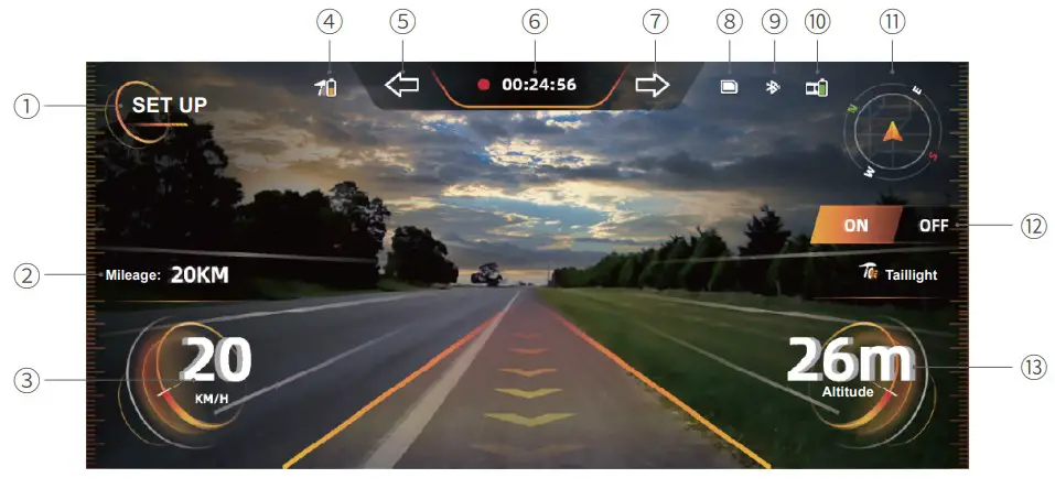 Go APE SR Sense Mode