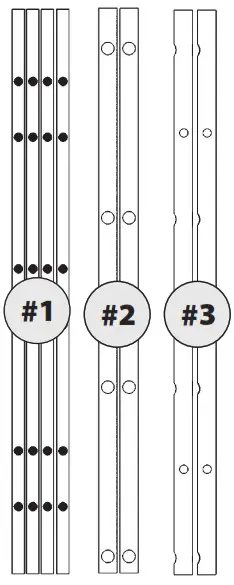 PROSLAT 65012 Heavy Duty 12 Tote Storage Rack - REAR GRID ASSEMBLY 1