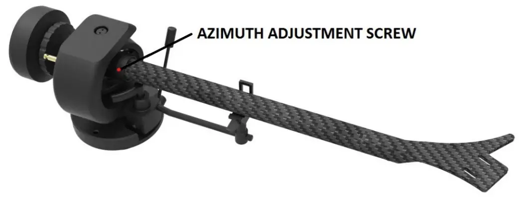 Pro-Ject X2B Turntable - screw completely