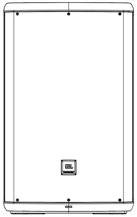 JBL EON712 12-inch Powered PA Speaker -