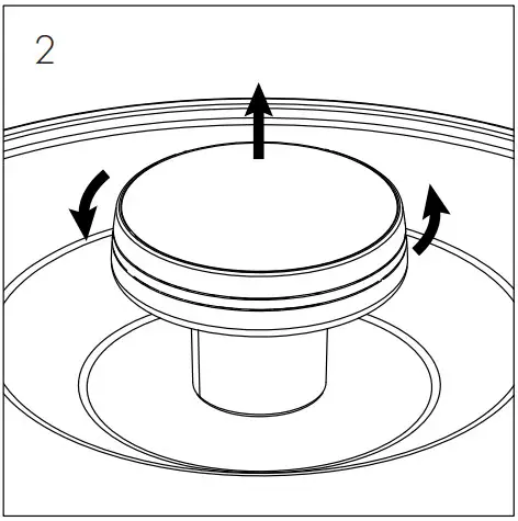 Remove digital SmartControl knob